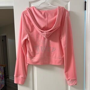 New with tag Juicy Couture Pink Hoodie size large